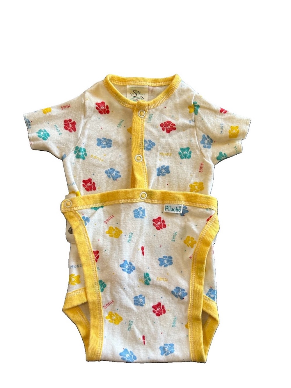 Vintage JCPenney Toddletime Teddy Bear Bodysuit